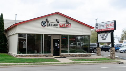 The Detroit Garage 490 North Pontiac Trail Walled Lake MI 48390