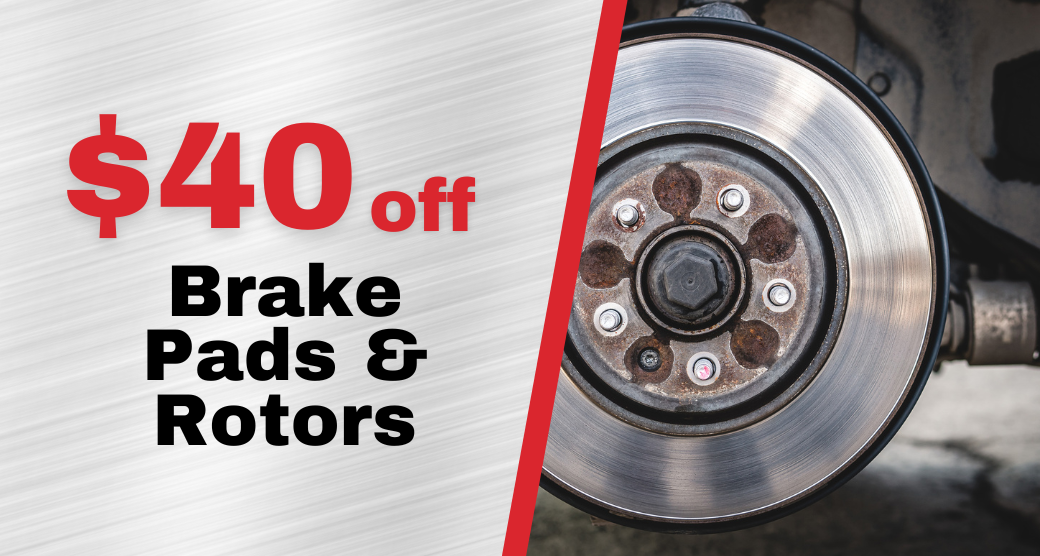 $40 off Brake Service